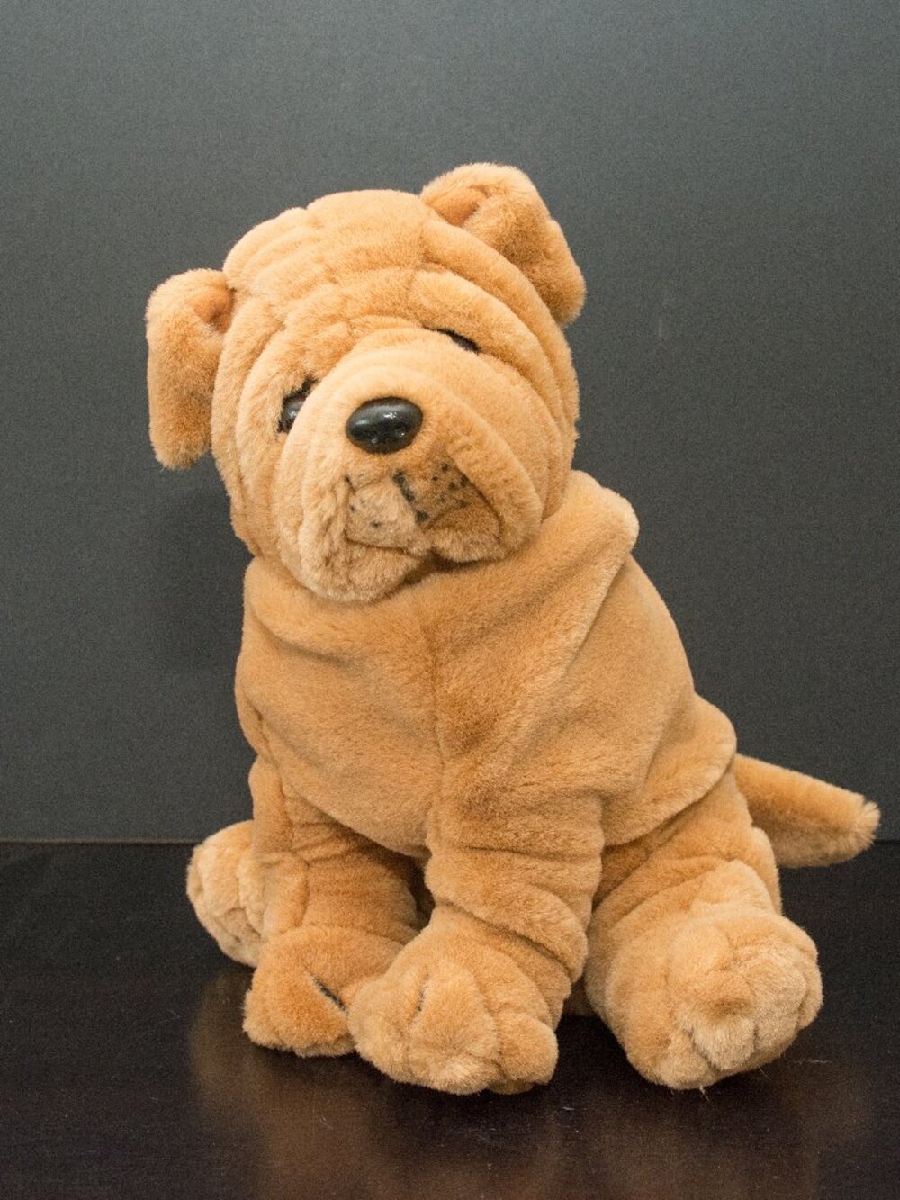 Vintage 1992 Ganz The Heritage Collection Shiri Shar-Pei Wrinkled Plush Dog